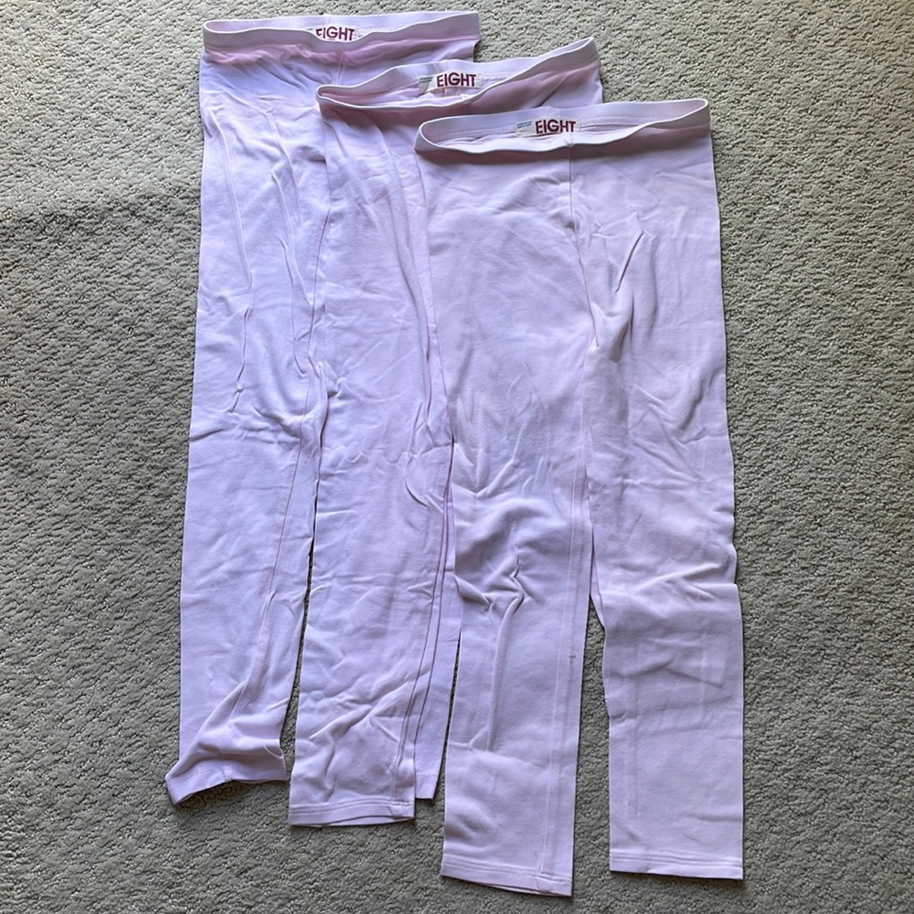 Washed Never worn Cotton On Girls sz 8 light pink leggings